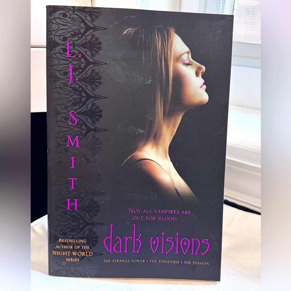 📚 🔥 Dark Visions by L.J. Smith – Paranormal Psychic Romance At its Best 📚🔥